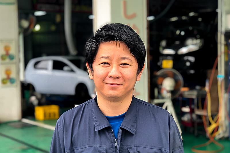 福祉車輌取扱士 整備部 比嘉